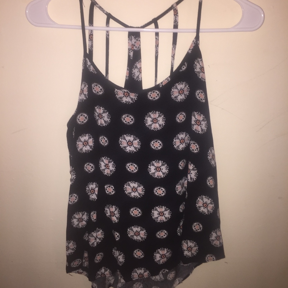Mudd Patterned Tank Top